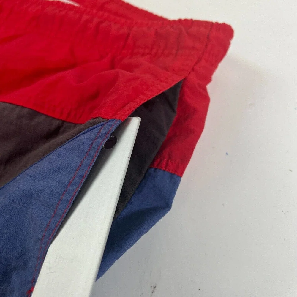TOMMY HILFIGER Authentic Sailing Gear US/55 Mens Red Blue Swim‎ Shorts Trunks M
